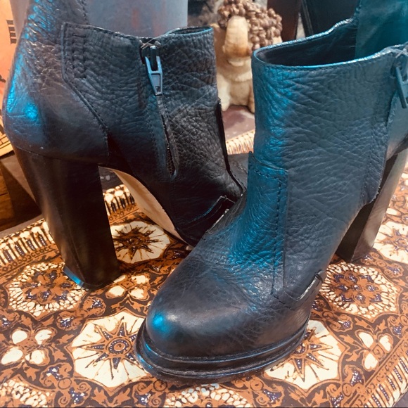 Alexander Wang Black Zip Up Heel Boot - Picture 9 of 9